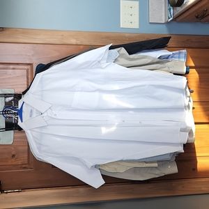 King Size dress shirt size men's 17 neck